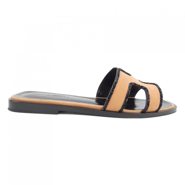 Hermes Oran Leather Sandals