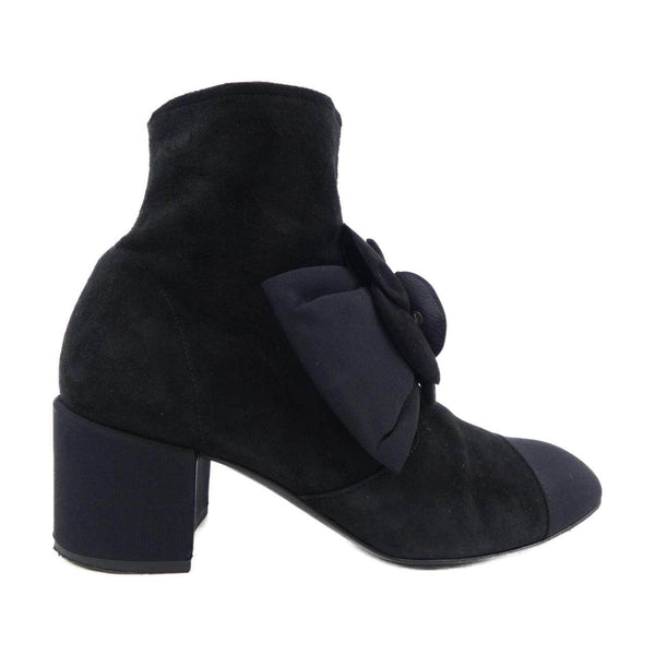 Chanel Suede Short Boots