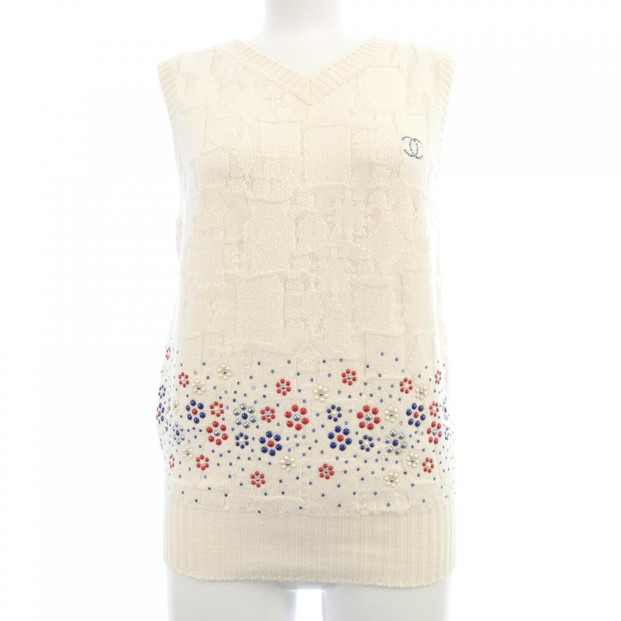 Chanel P43028K04349 Cashmere Vest