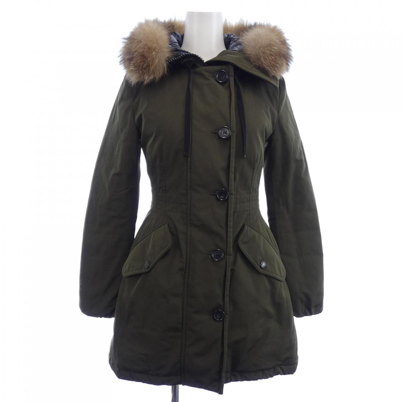 Moncler MONTICOLE Fox Down Coat