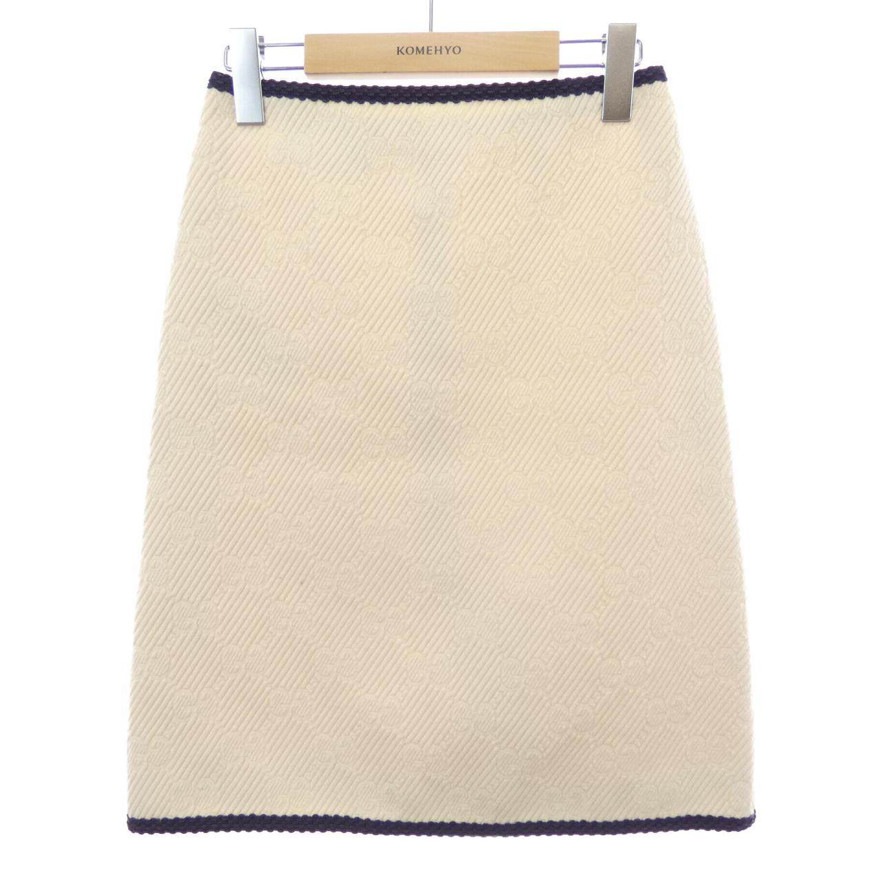Gucci GG Pattern Skirt