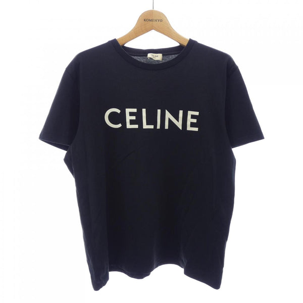 Celine Classic Logo Cotton T Shirt