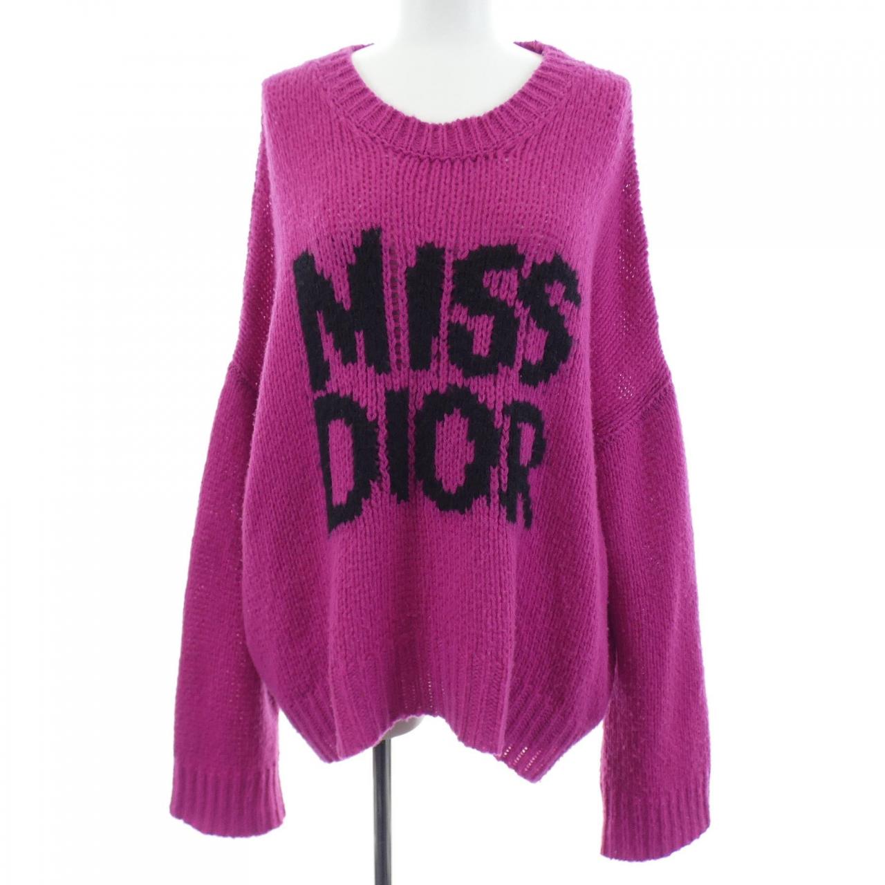 Christian Dior MISS DIOR GRAFFITI Silk Cashmere Knit