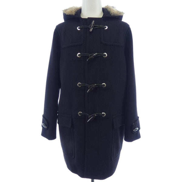 Louis Vuitton Cashmere Blend Fox Fur Hood Duffle Coat