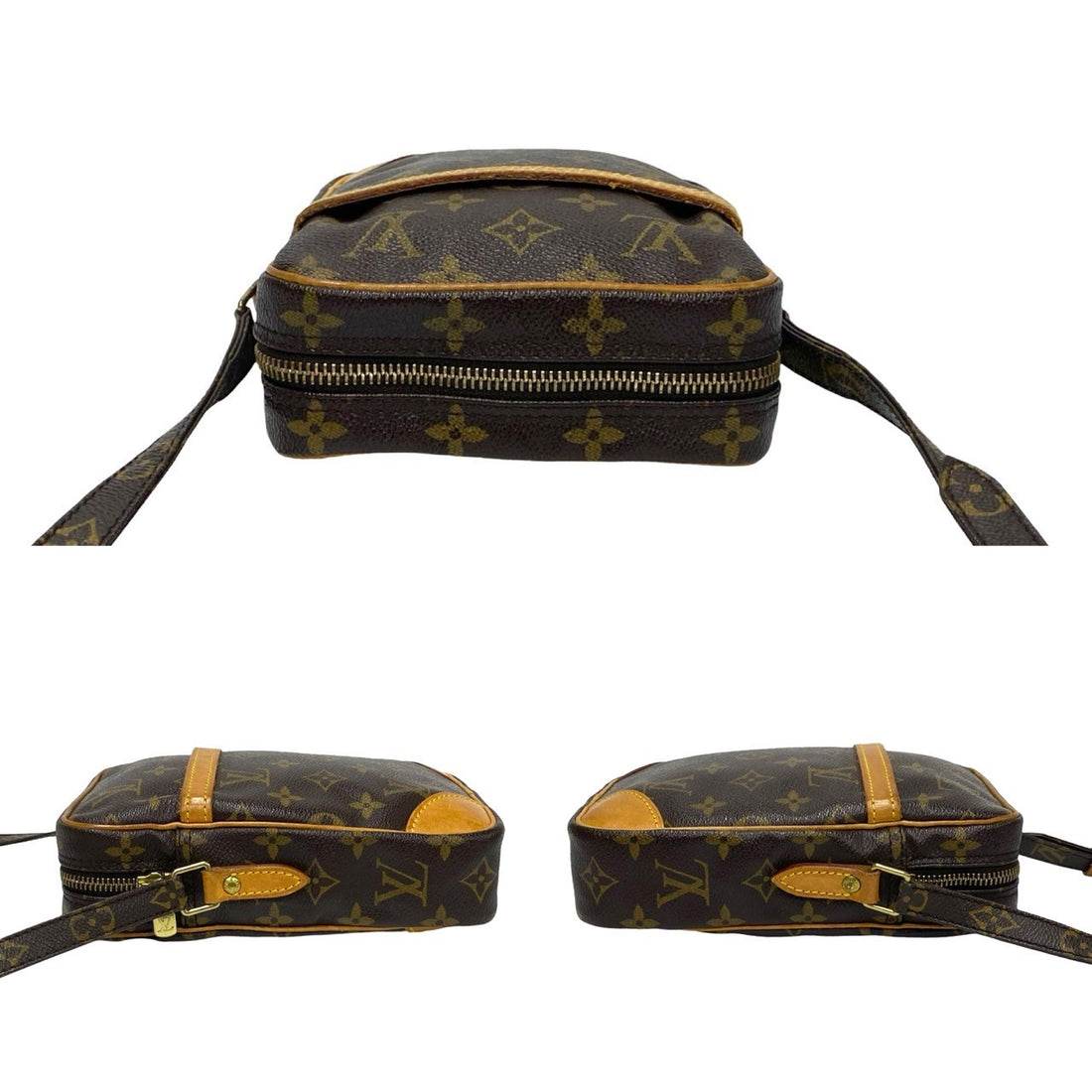 Louis Vuitton Danube Leather Shoulder Bag