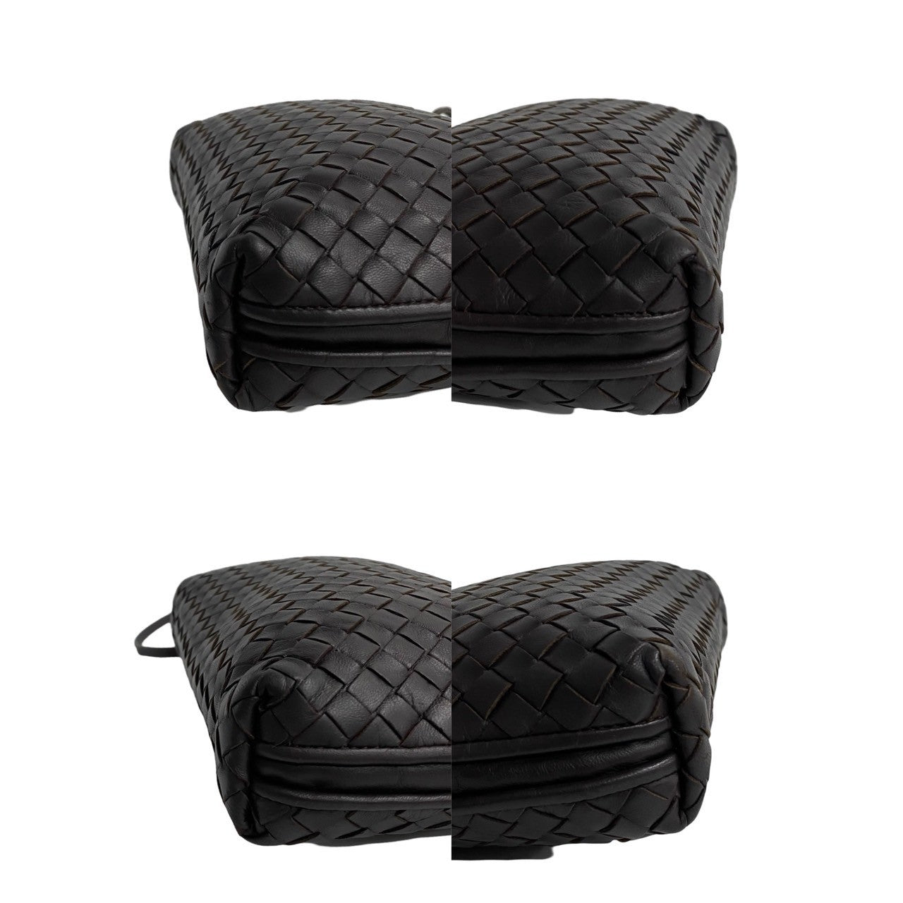 Bottega Veneta Leather Intrecciato Shoulder Bag