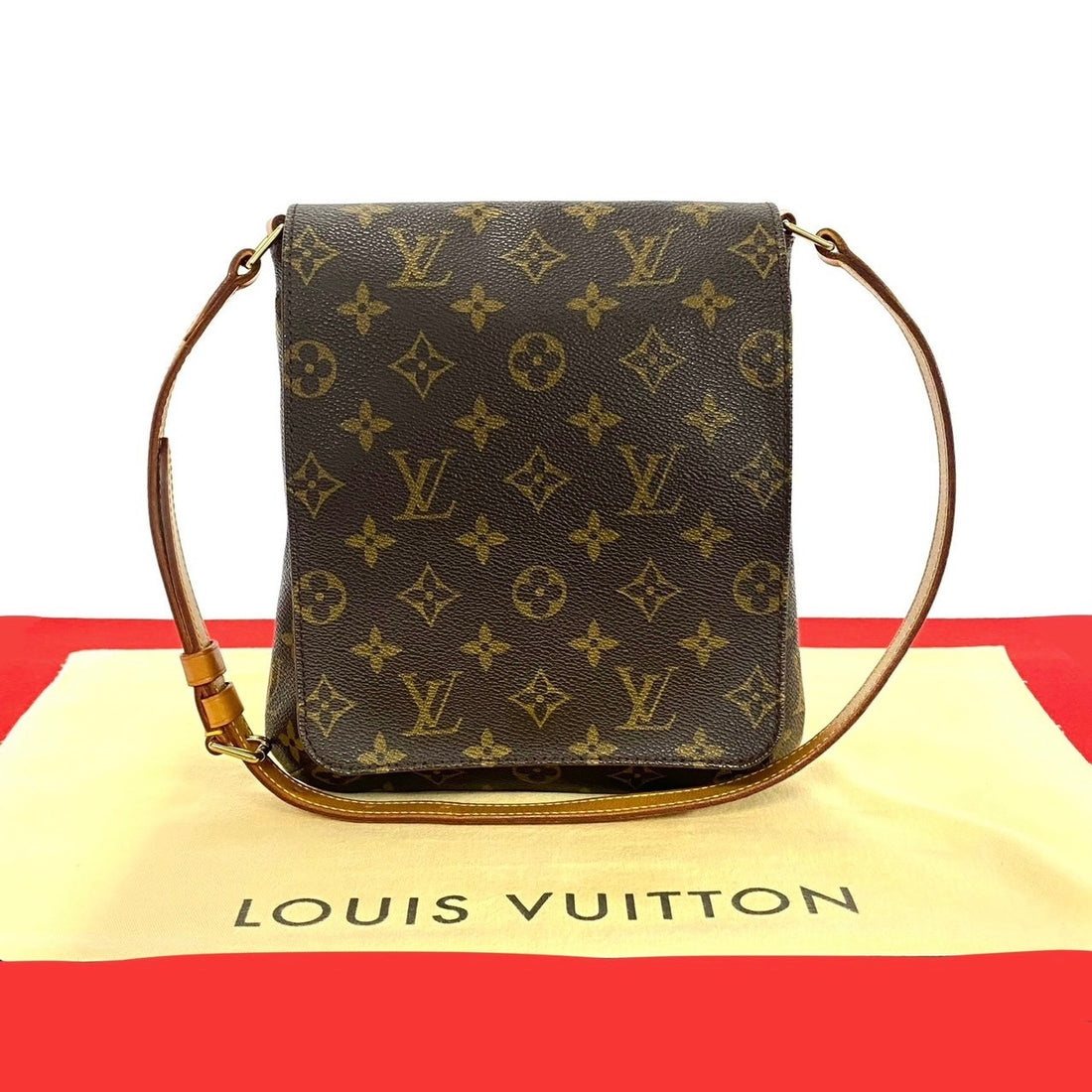 Louis Vuitton Musette Salsa Leather Shoulder Bag