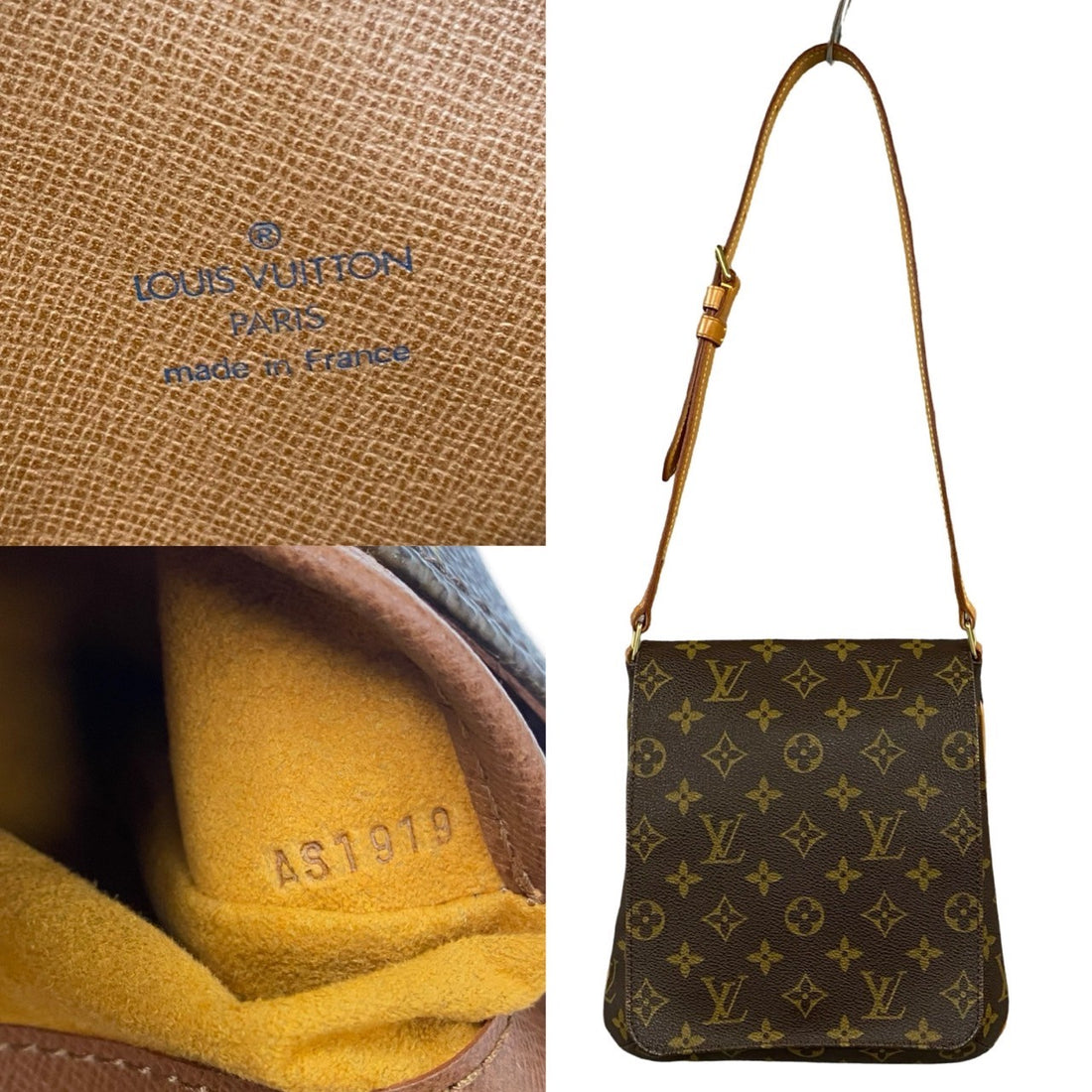 Louis Vuitton Musette Salsa Leather Shoulder Bag