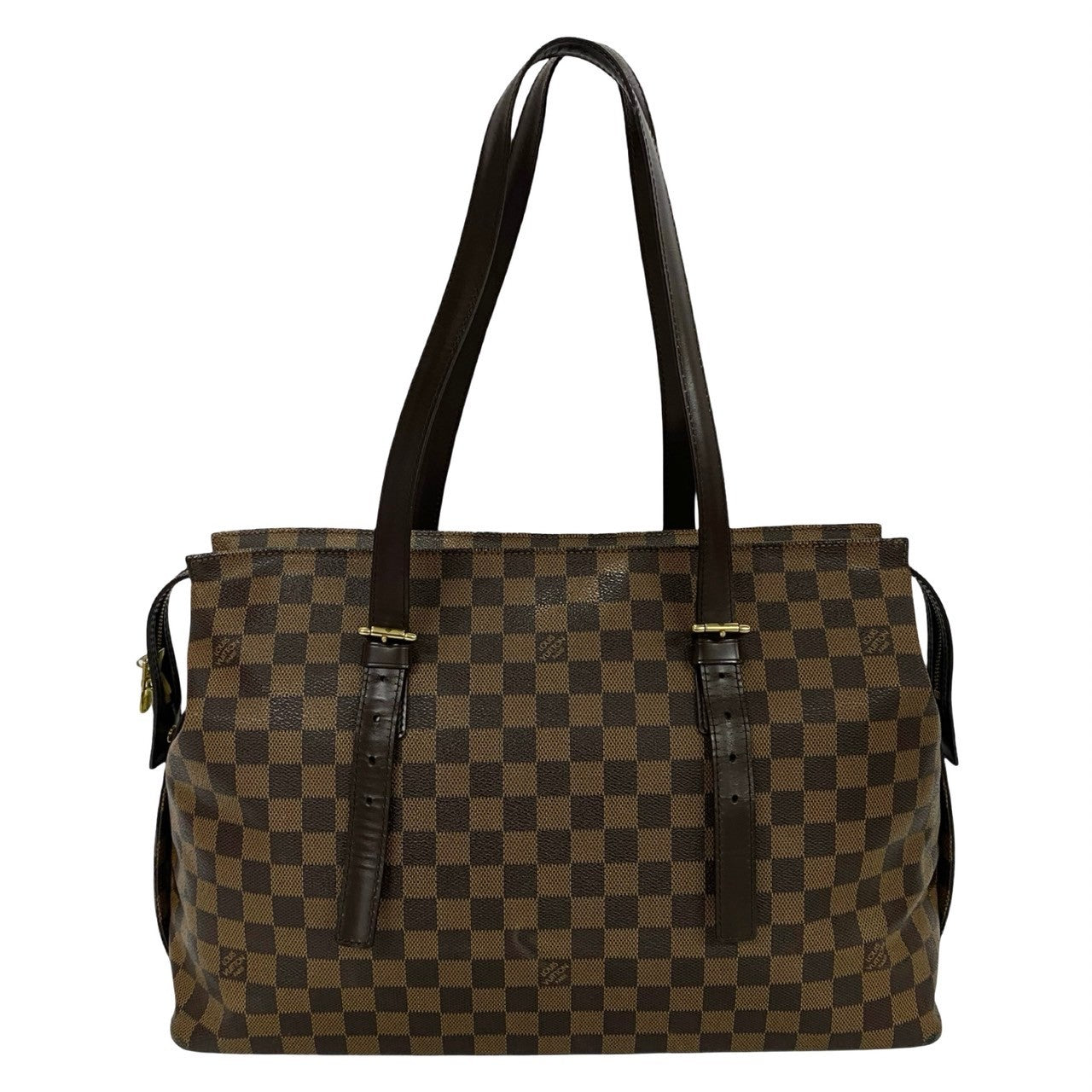 Louis Vuitton Damier Leather Tote Bag