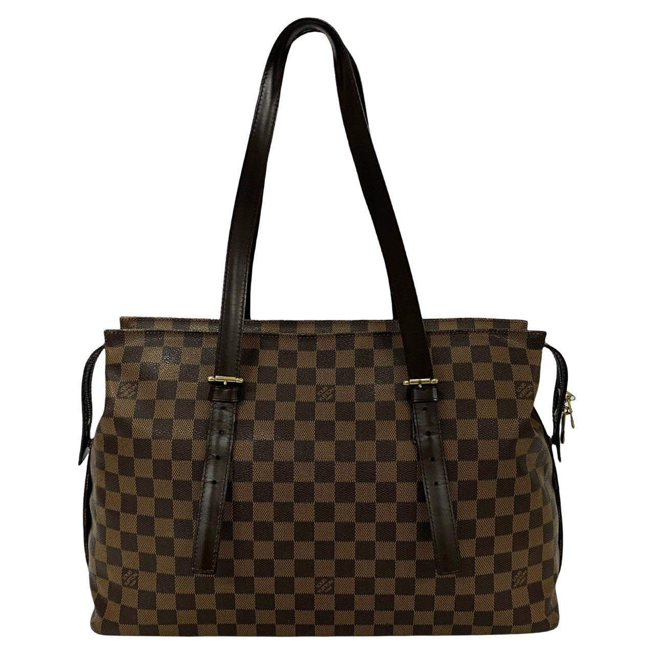 Louis Vuitton Damier Leather Tote Bag