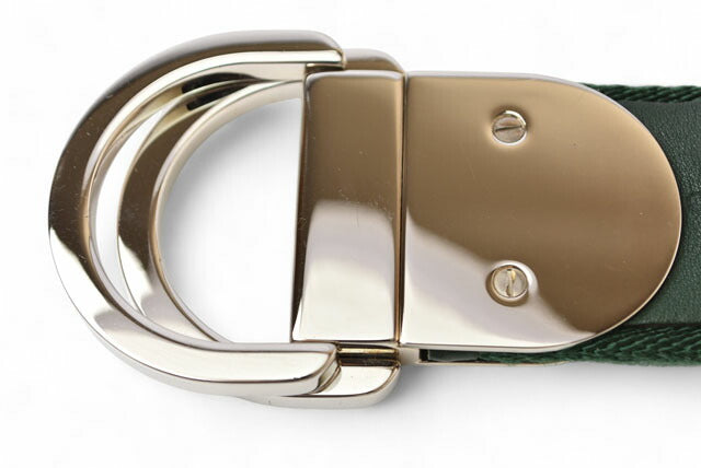 Gucci Belt 189812 Green/Red Silver Buckle