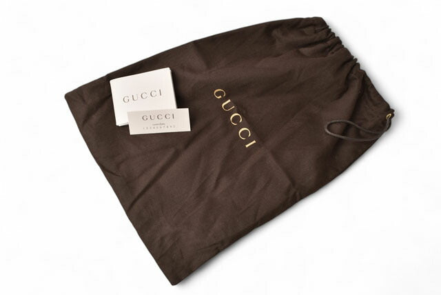 Gucci Leather Cosmetic Travel Pouch 368881