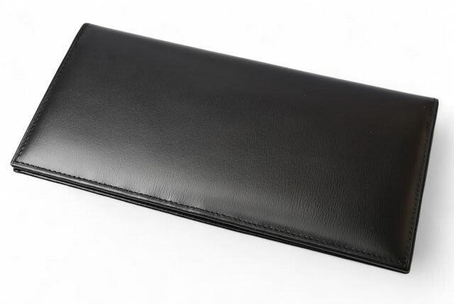 Cartier Leather Long Wallet Black