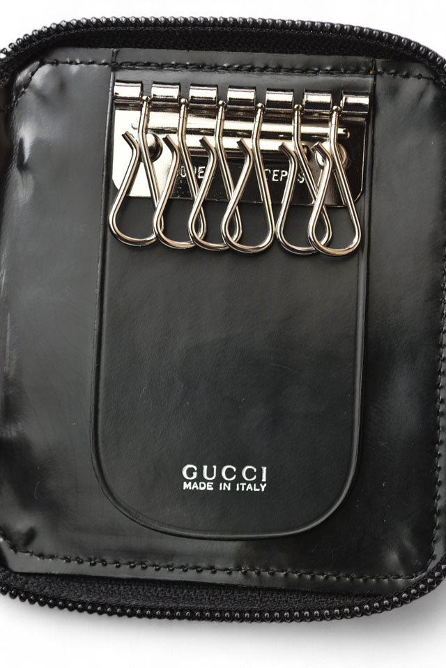 Gucci Vintage Leather Key Case/Holder