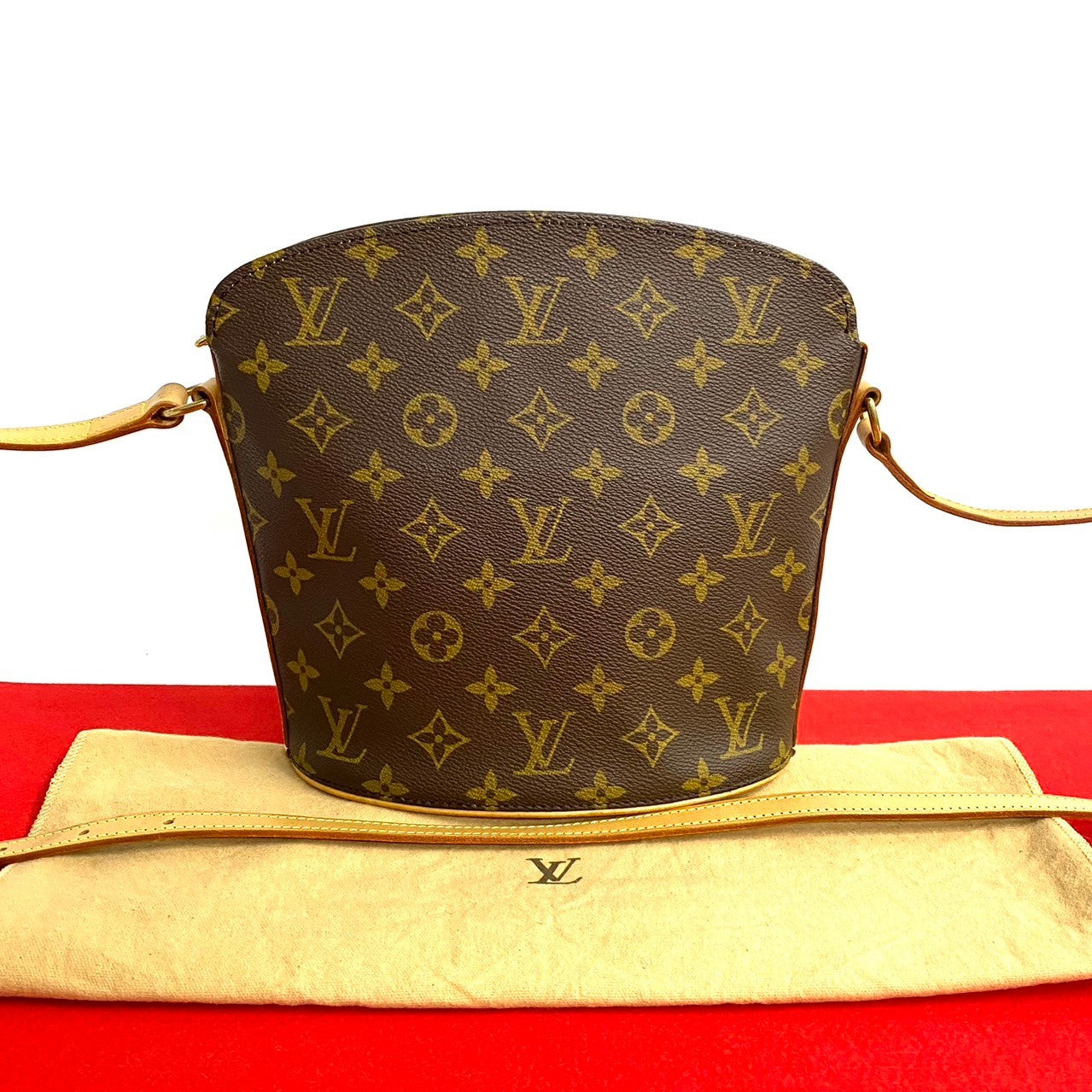 Louis Vuitton Monogram Leather Shoulder Bag