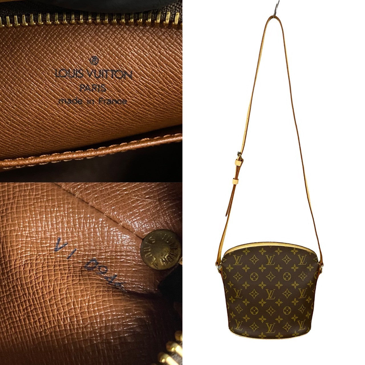 Louis Vuitton Monogram Leather Shoulder Bag