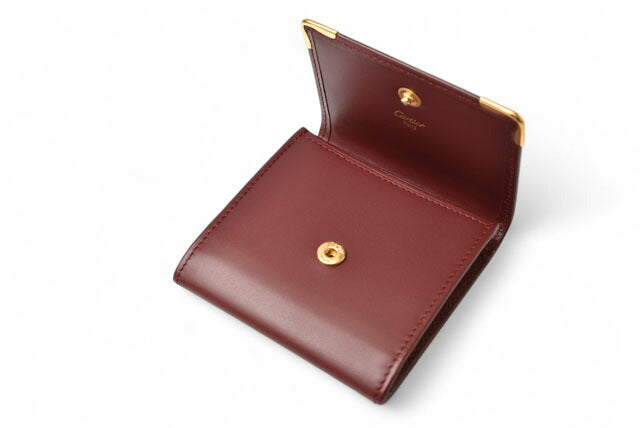 Cartier Vintage Leather Coin Case