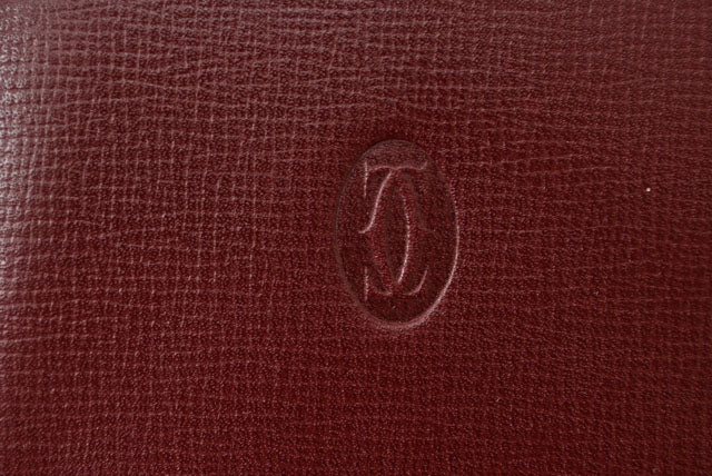 Cartier Leather Bifold Wallet Bordeaux L3000165