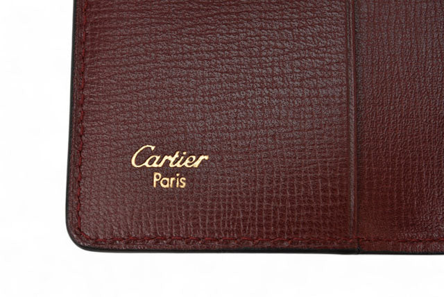 Cartier Vintage Leather Key Case Holder 6 Ring