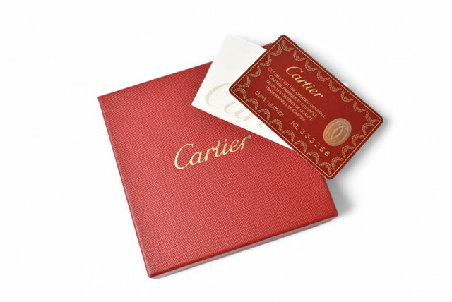 Cartier Vintage Leather Bifold Wallet L3000451