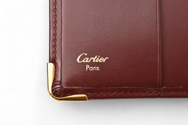 Cartier Vintage Leather Bifold Wallet L3000451