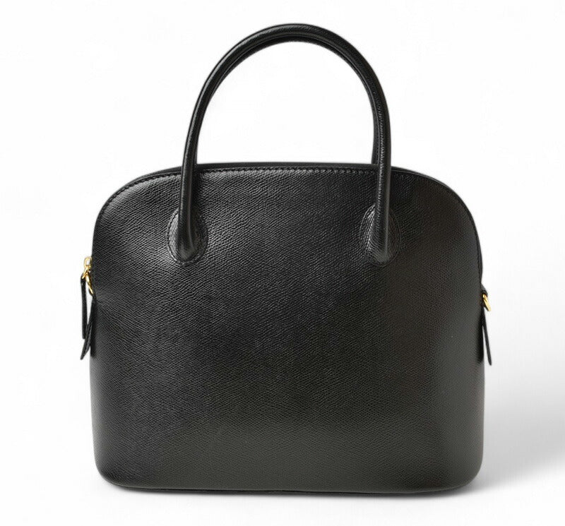 Celine Vintage Leather Handbag Black