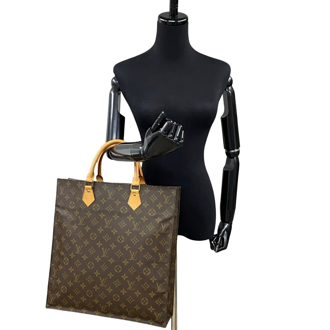 Louis Vuitton Monogram Leather Tote Bag