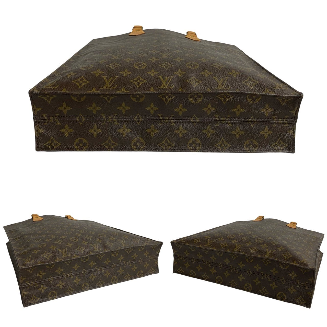 Louis Vuitton Monogram Leather Tote Bag