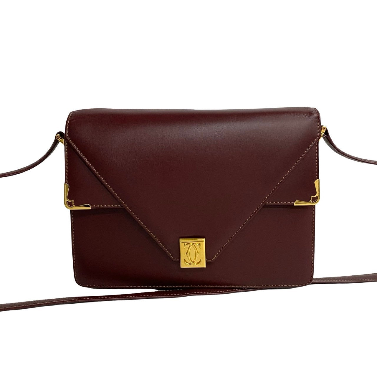 Cartier Leather Shoulder Bag