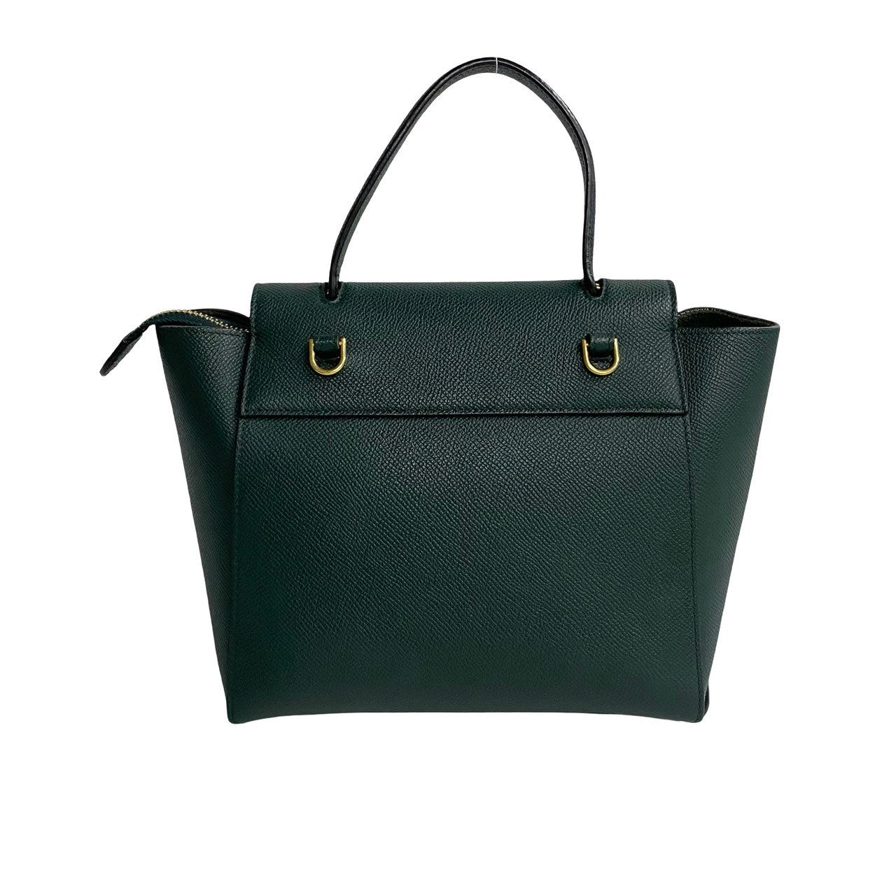 Celine Leather Belt Bag Nano Green