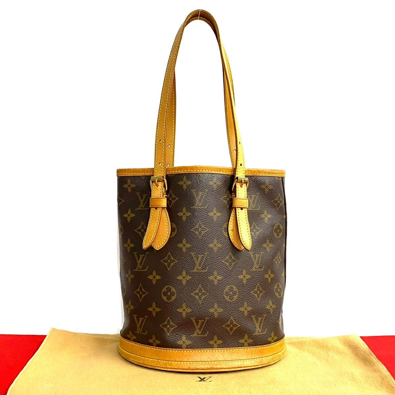 Louis Vuitton Vintage Monogram Bucket PM Tote