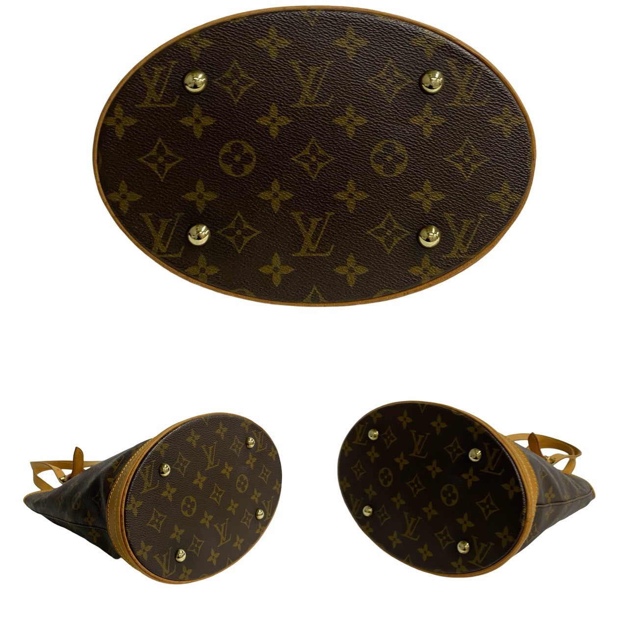 Louis Vuitton Vintage Monogram Bucket PM Tote