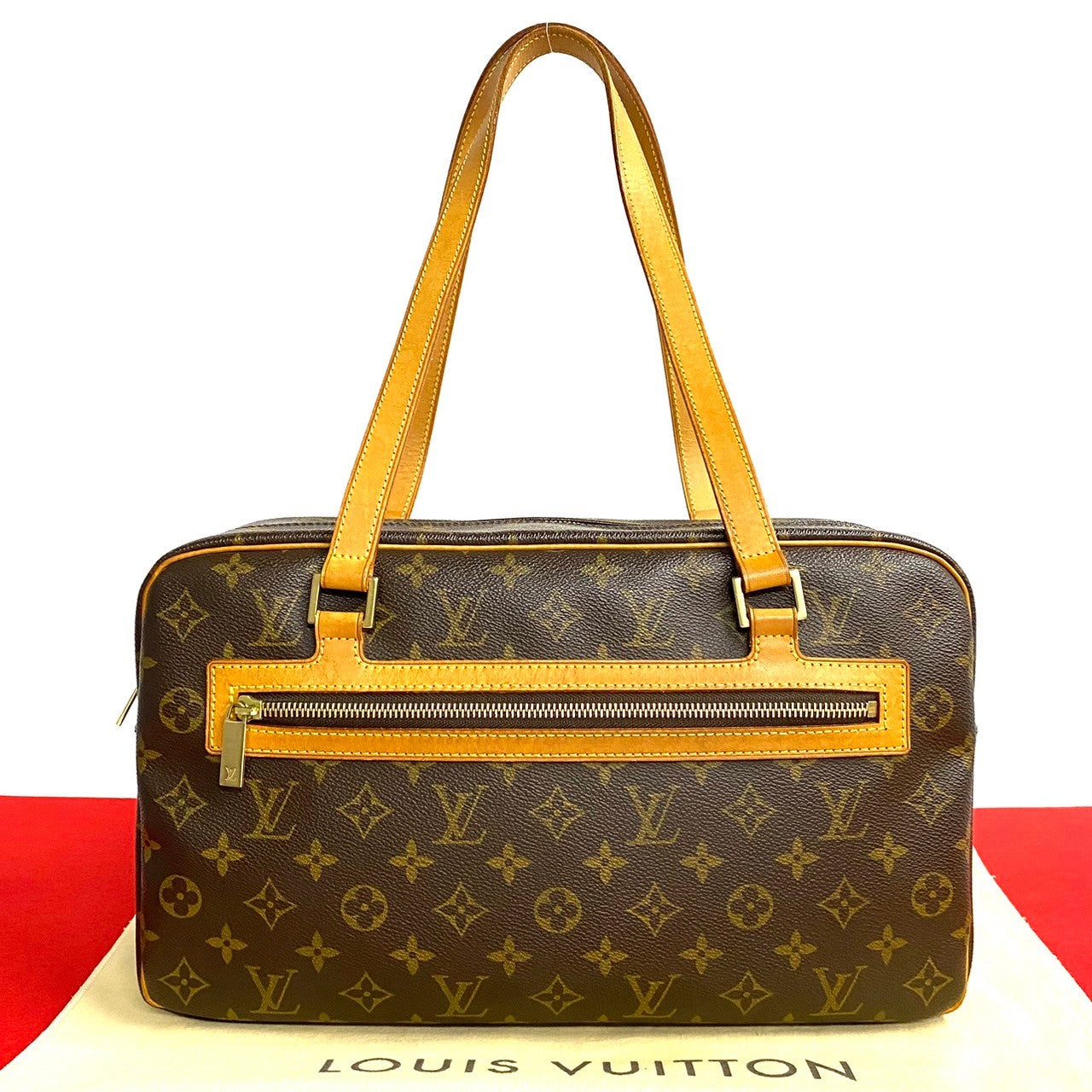 Louis Vuitton Vintage Monogram Leather Shoulder Bag