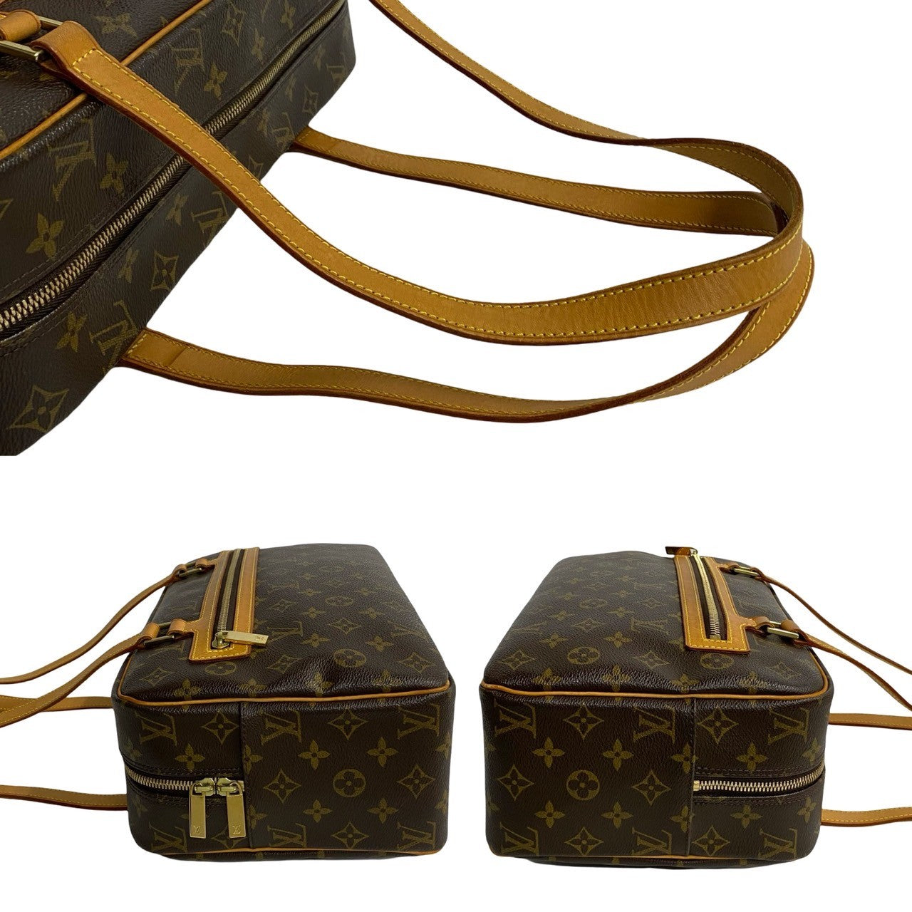 Louis Vuitton Vintage Monogram Leather Shoulder Bag