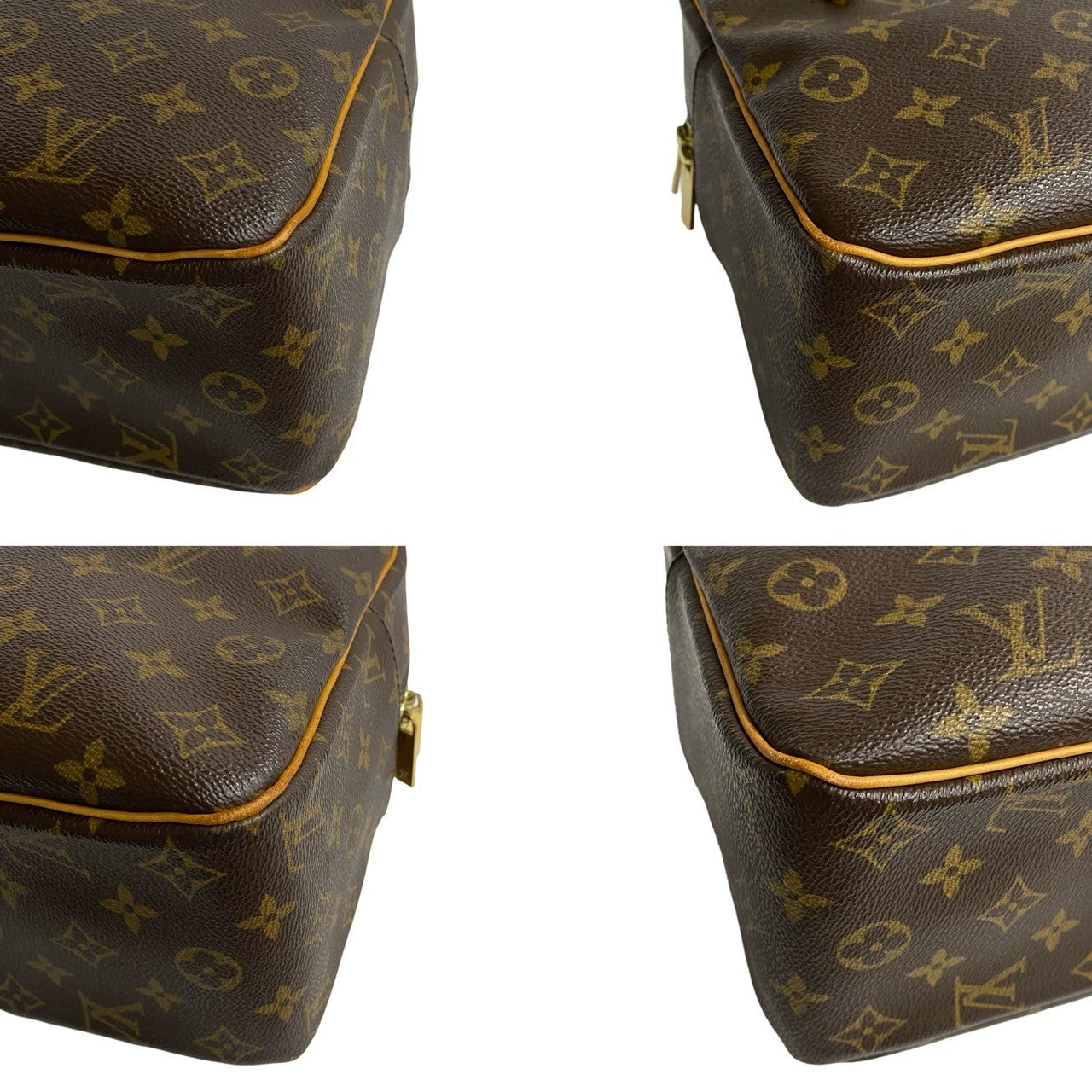 Louis Vuitton Vintage Monogram Leather Shoulder Bag