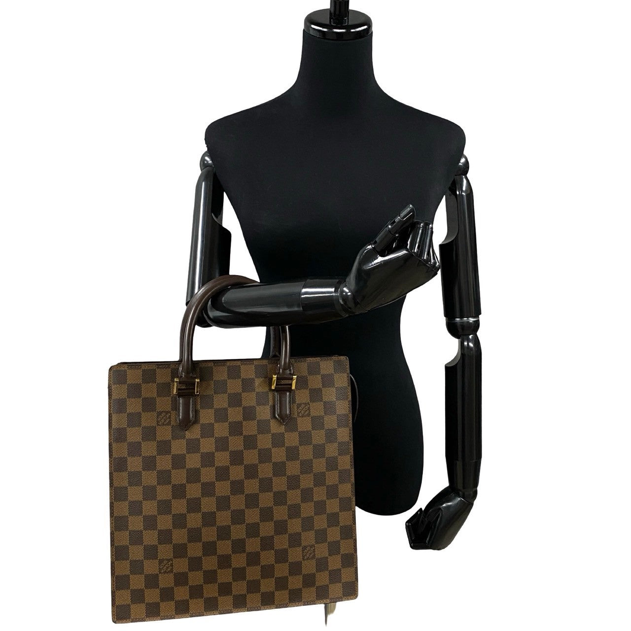 Louis Vuitton Vintage Venice Damier Leather Mini Tote