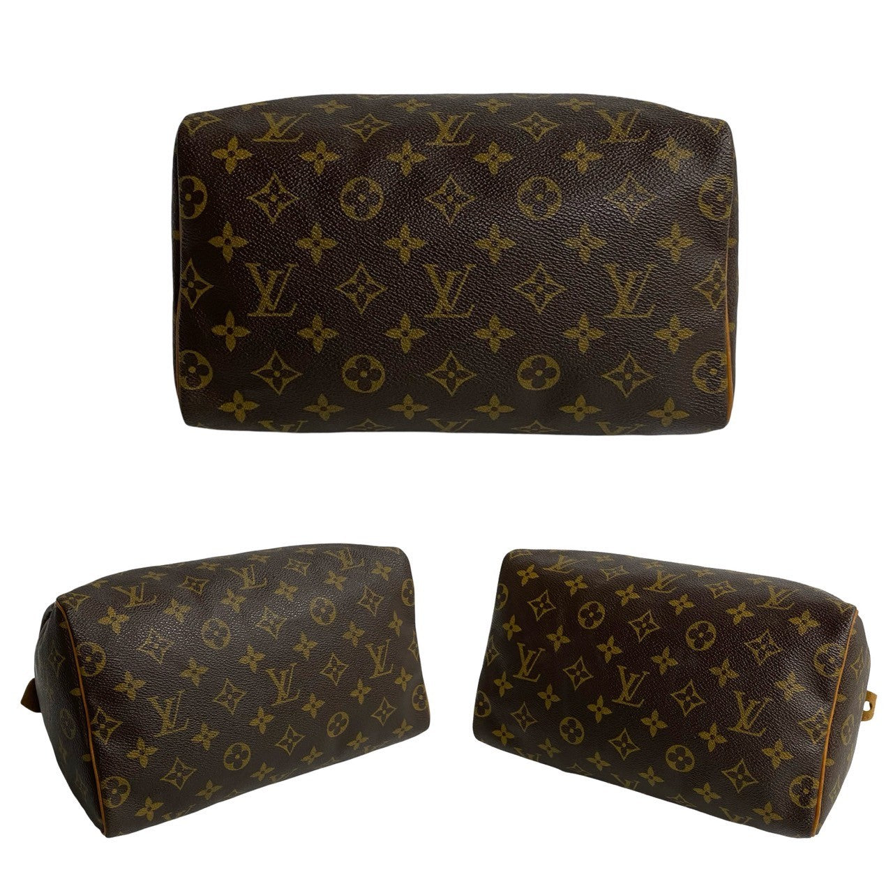 Louis Vuitton Vintage Speedy 25 Monogram Leather Handbag