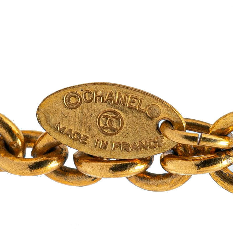 Chanel Gold Sun Emblem Necklace