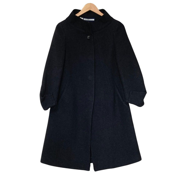 Aquilano Rimondi Wool Angora Blend Long Coat