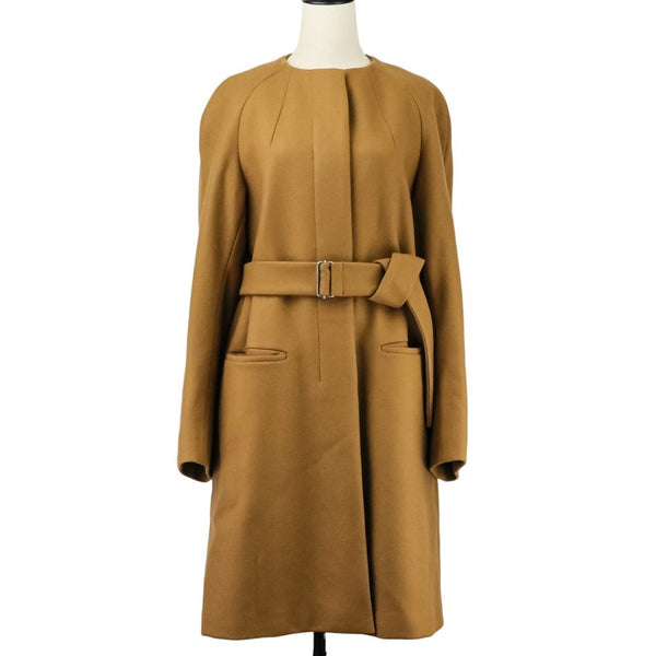 Dries Van Noten Wool Collarless Coat
