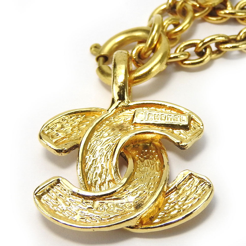 Chanel Metal Necklace Gold Plated