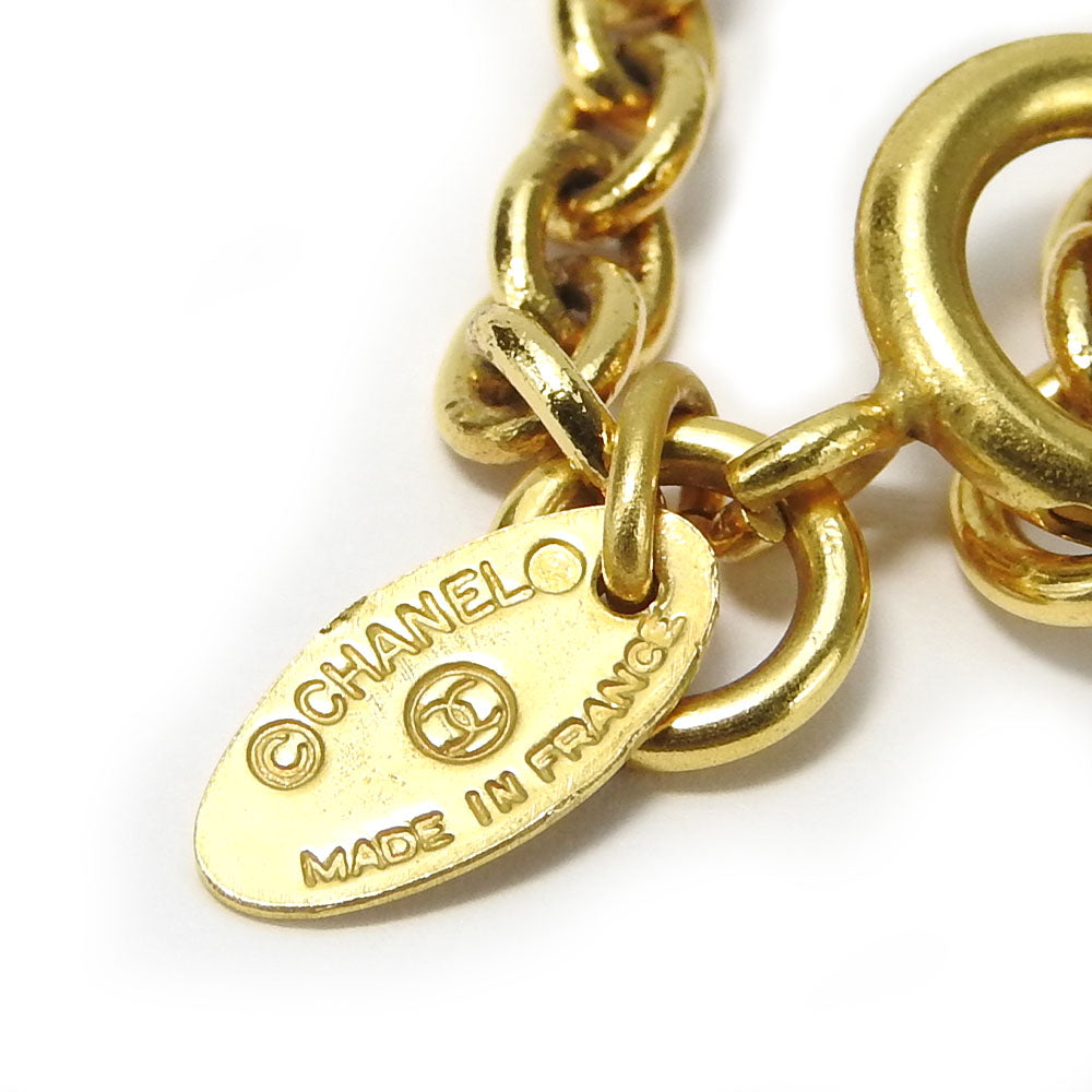 Chanel Metal Necklace Gold Plated