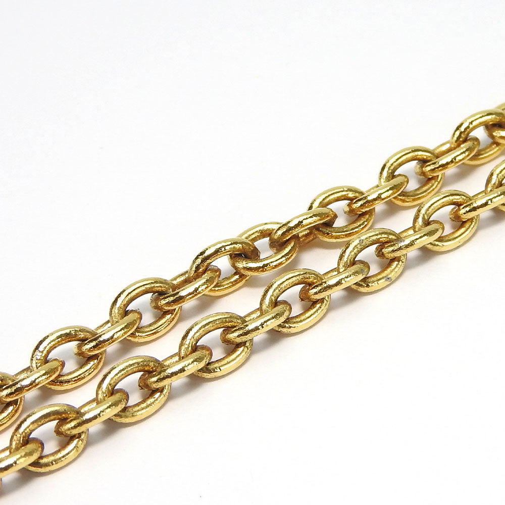 Chanel Metal Necklace Gold Plated