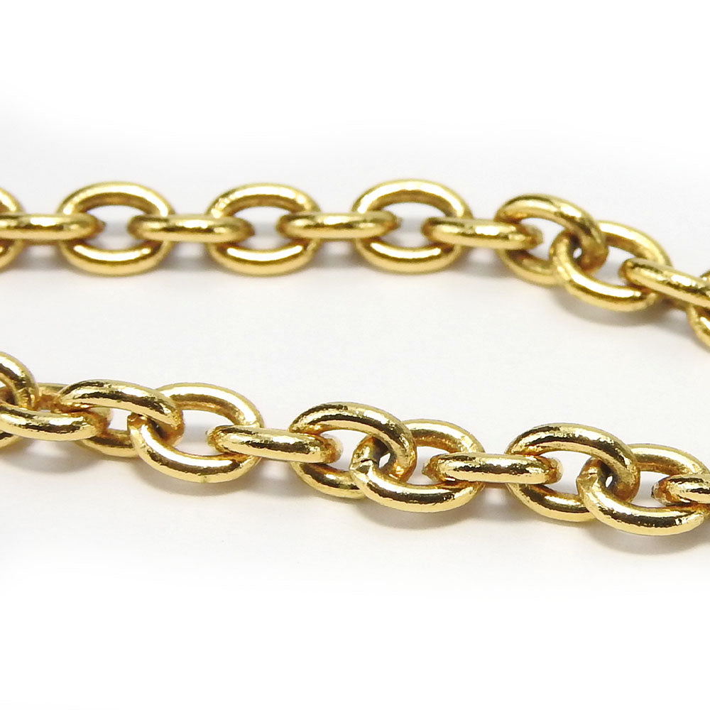 Chanel Metal Necklace Gold Plated