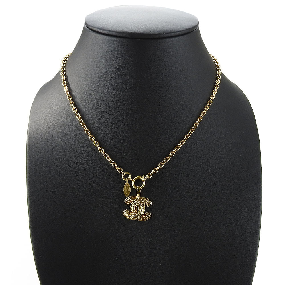 Chanel Metal Necklace Gold Plated