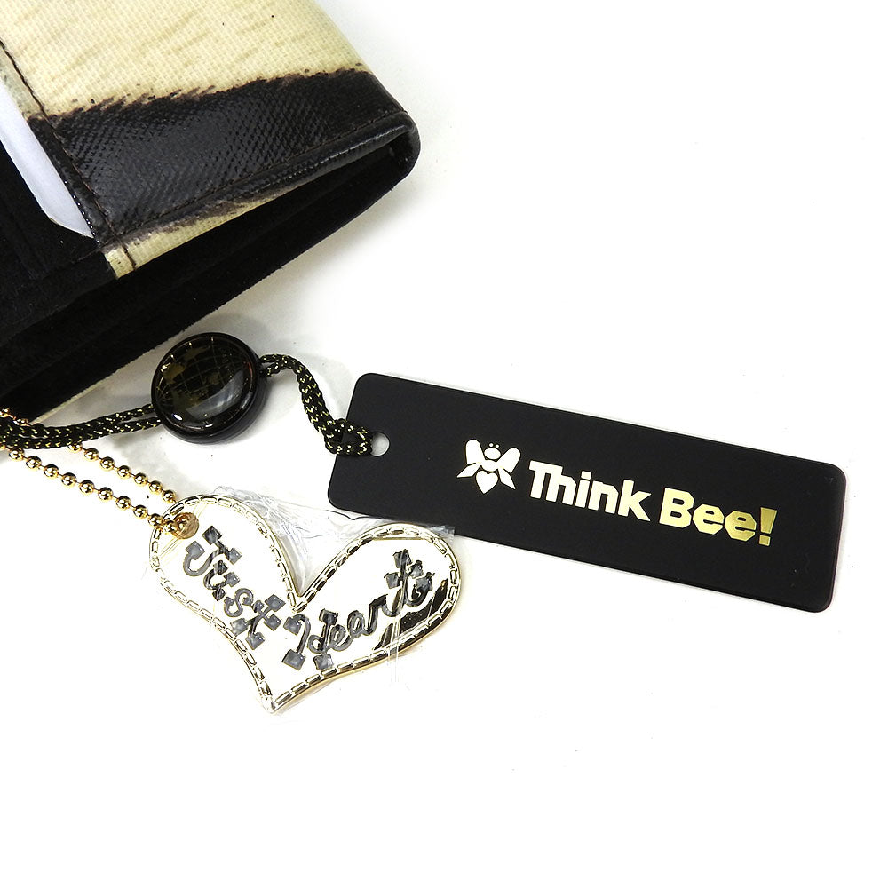 Thinkbee Synthetic Leather Zebra Purse