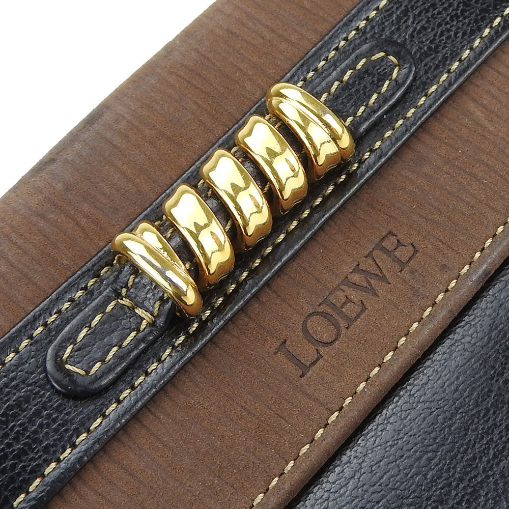 Loewe Bifold Wallet Velazquez Leather Black