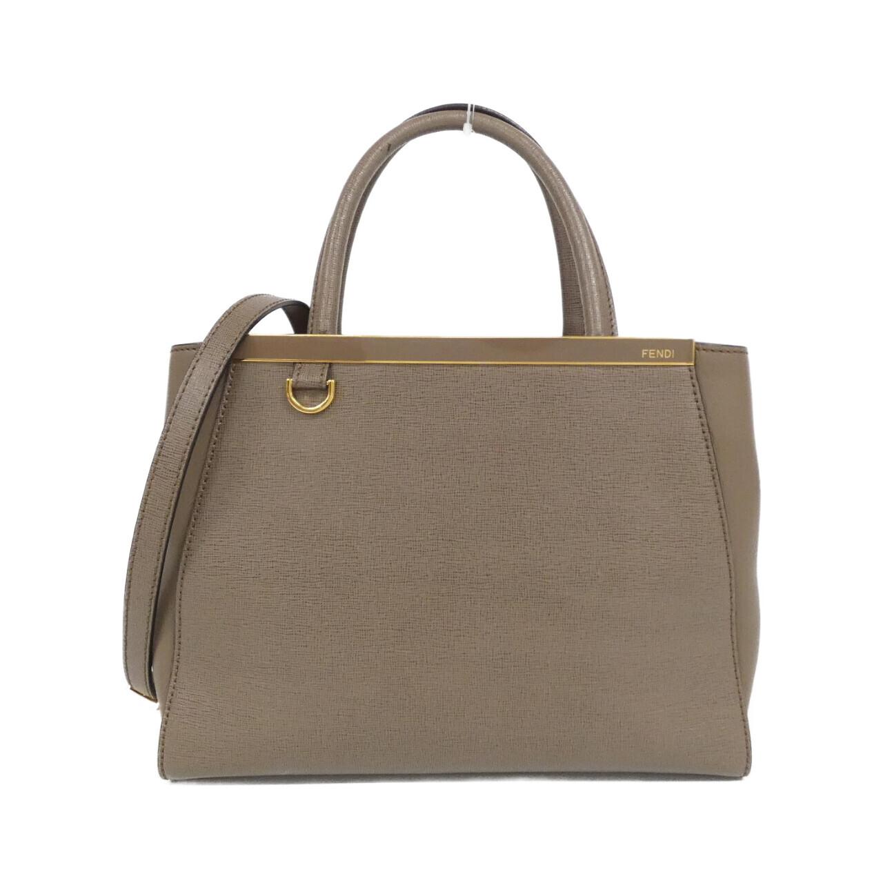 Fendi Petit 2Jours Calf Handbag