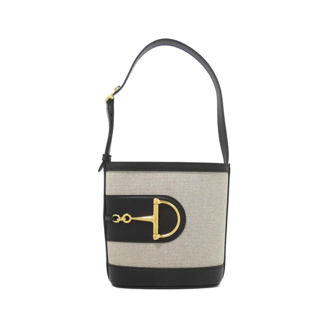 Gucci GUCCI 73 Canvas Leather Shoulder Bag