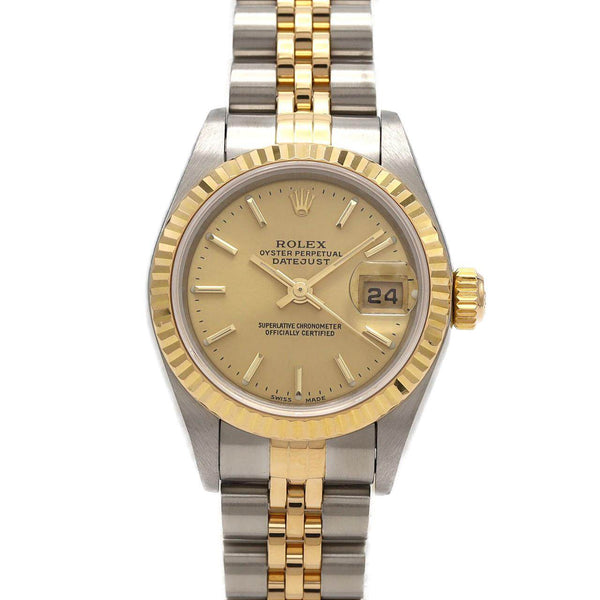 Rolex Datejust Stainless Steel Yellow Gold Automatic